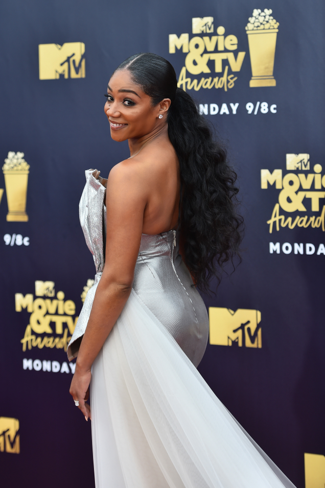 Tiffany Haddish at the 2018 MTV Movie & TV Awards